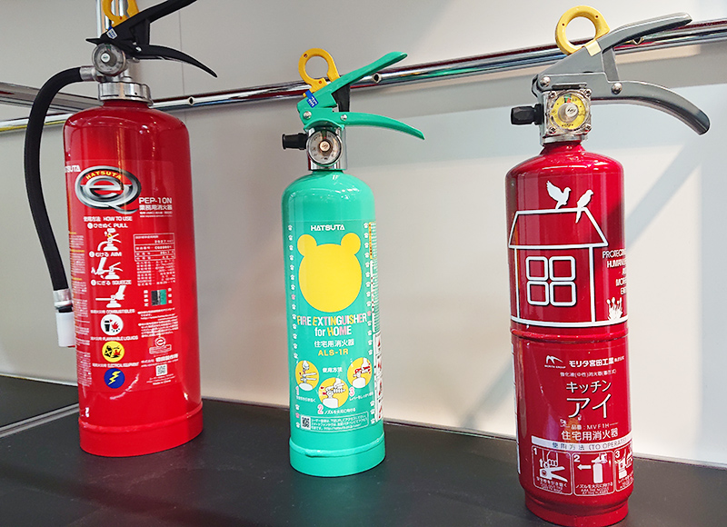 防災機器の販売